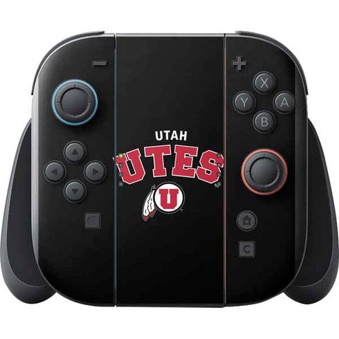 University of Utah Utes Logo Nintendo Switch 2 (2025) with Joy-Con Skin